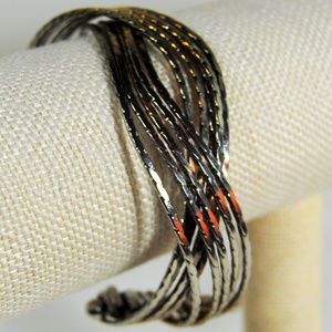 Bracelet Bangle Jewelry Cross Over Rope Design